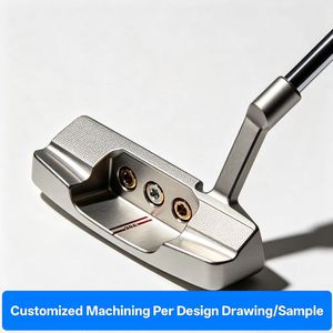 Factory OEM Premium Stainless Steel Golf Club Putter Custom Logo Right Handed Blade Golf Putter CNC Milling Parts As Per Design - Product Image 1