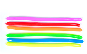Cuerda Elástica de TPR de Colores de Nueva Tendencia para Jugar con Fideos, Juguete Antiestrés para Niños y Adultos de 5 a 7 Años, Marca QF - Product Image 6