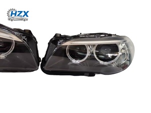 Bright LED Headlight Assembly ForBMW 5 <b>Series</b> F18 2011-2017 Waterproof Black Housing Lens Direct Replacement Headlamp for F1 - Product Image 2
