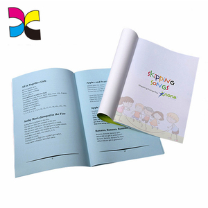 Impression personnalisée de livres de rimes pour l'apprentissage précoce des enfants, reliure piquée à cheval, pelliculage mat, papier écologique sûr, livre d'histoires préscolaire - Product Image 2