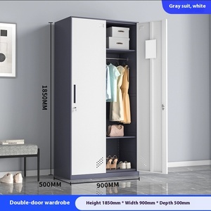 Tủ đựng đồ văn phòng hiện đại nhiều ngăn dành cho túi thể thao, ký túc xá nhân viên, nhà tắm, giày dép, chất liệu thép - Product Image 6