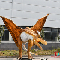 Modèle de dragon animatronique Lifezise 2025 de fabrication chinoise - Utilisation intérieure/extérieure, construction métallique pour centres commerciaux, parcs d'aventure
