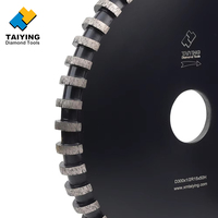 Roue de profilage diamantée de type B 300mm*25H, meuleuse CNC pour le fraisage des bords de pierre de granit, OEM ODM personnalisé