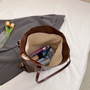 Hot Vai nách túi giản dị Tote Túi xách phụ nữ thời trang phụ nữ PURSE bán công suất lớn PU Túi Da bán buôn - Product Image 2