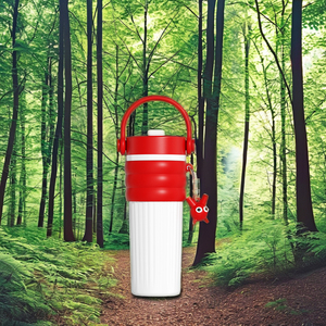 ขวดน้ำ Tritan ขนาด500มล. ถ้วยจิบแบบสองสีไม่รั่วซึมปราศจากสาร BPA - Product Image 2