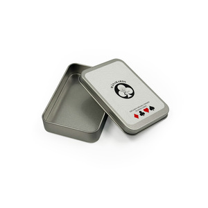 Caja Metálica Personalizable <span class=keywords><strong>para</strong></span> Tarjetas, Impermeable, con Diseño Floral, <span class=keywords><strong>para</strong></span> Bodas, <span class=keywords><strong>Juegos</strong></span> de Cartas <span class=keywords><strong>para</strong></span> Niños, Fabricante de Mazos de Cartas - Product Image 4