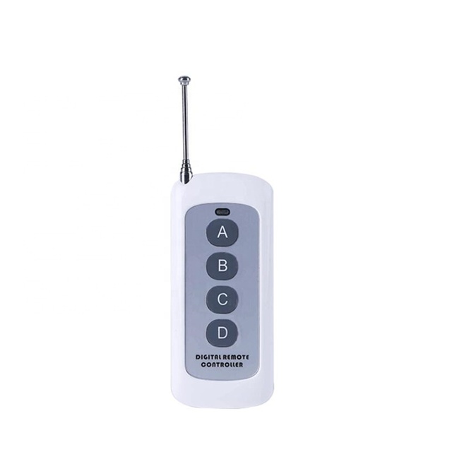 Taidacent Four Button Curtain Gate Remotes 433MHZ Rolling Code Remote Control Universal Remote Control for Electric Gate