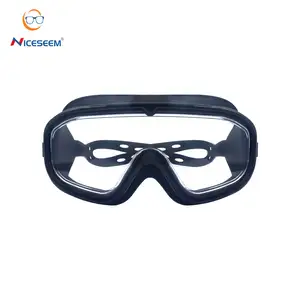 Kacamata renang olahraga pria tanpa bocor, kacamata renang silikon perlindungan UV kompetisi dewasa bintang baru