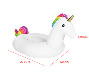 Juegos de Fiesta al por Mayor a Precio Económico, Juego de Agua para la Playa, <span class=keywords><strong>Flotador</strong></span> <span class=keywords><strong>Gigante</strong></span> Inflable de <span class=keywords><strong>Unicornio</strong></span> para Piscina, <span class=keywords><strong>Flotador</strong></span> de <span class=keywords><strong>Unicornio</strong></span> Flotante para el Verano - Product Image 4