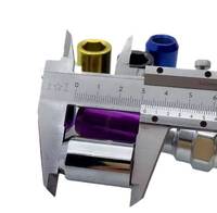 Vente chaude : Kit d'écrous de roue ouverts M12 x 1.5 TUNER LUG NUTS pour jantes de course, outils et fixations en acier de qualité industrielle