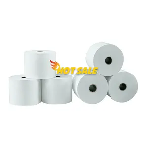 Attractive Price 60X90 Custom Logo Receipt Print Credit Card Thermal Cash Register Paper Rolls