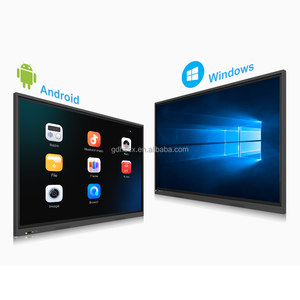 Kiosque électronique à écran tactile HD à double système interactif électronique <span class=keywords><strong>4K</strong></span> TV tactile à cristaux liquides pour une collaboration améliorée - Product Image 5