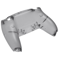 EXtremeRate Coque Arrière de Remplacement Transparente Noire pour Manette PS5 Playstation5