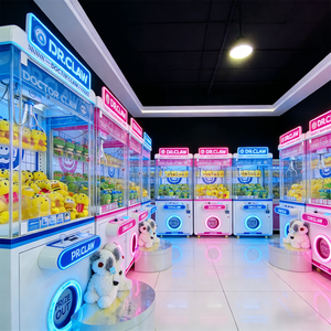 Combinazione di un distributore automatico di peluche premium e giochi a gettoni popolari per un'entrobisognosa fonte di intrattenimento e clienti soddisfatti che ritornano. - Product Image 1