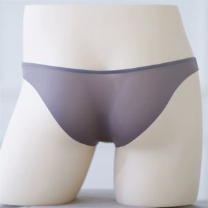 Calzoncillos Transparentes Invisibles y Sexys para <span class=keywords><strong>Hombre</strong></span>, Ropa Interior sin Costuras de Seda de Hielo, de Cintura Baja, Finos y Desnudos para Verano - Product Image 4
