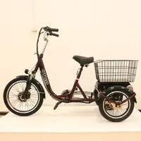 Motor frontal do natal para adultos, bicicleta elétrica dobrável de 6 velocidades do pneu gordo