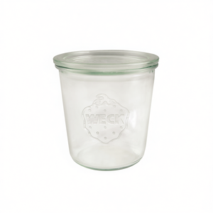 Pot à conserves Weck 12 oz en verre avec couvercle pour le stockage des aliments - Product Image 2