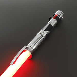 Nuevo sable <span class=keywords><strong>de</strong></span> luz LGT Count Dooku, asequible, con acabado metálico plateado, RGB, movimiento suave, para cosplay - Product Image 5