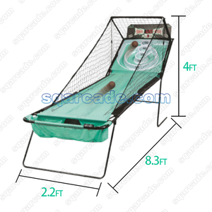 Trong Nhà trò chơi điện tử ghi bàn gấp Whirl bóng hẻm Con lăn Máy lăn bóng bowling thân thiện với gia đình trò chơi giải trí phòng - Product Image 6