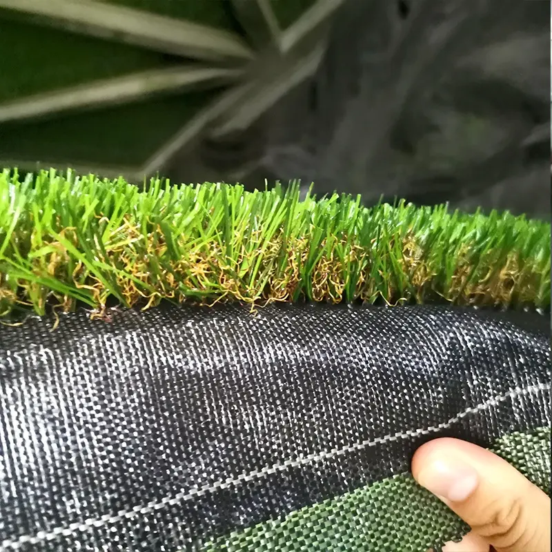 Grama artificial para campo de futebol, grama natural sintética para paisagem, piso esportivo de 40 mm e 30 mm