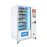Distributeur automatique de snacks et de boissons à écran tactile, machine de vente au détail en libre-service