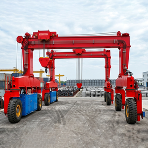 Grue à portique mobile électrique haute performance à pneus en caoutchouc 20 tonnes 30 tonnes - Product Image 3