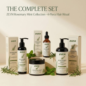 Wholesale Rosemary Mint Complete Hair Set <b>Shampoo</b> Conditioner Mask Scrub Oil Bulk ZLYM - Product Image 4