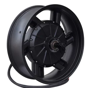 Sports Car Ultra Wide Tire Hub High-Power Brushless Dc Motor Electric Friction Motor 4000W Hub Motor 17 Inch For Electric Car