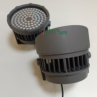 Projecteurs LED YY-TG6M RGB RGBW RGBWWUA 100W 150W 200W avec visière, puce SMD, lampe spot ronde, indice de protection IP65, couleurs ambre et RGB