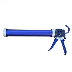 Pistolet de calfeutrage manuel sans fil Santwell en alliage d'aluminium OEM, poignée pistolet, distributeur de mastic 10oz/20oz, tige lisse, usage industriel - Product Image 5