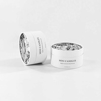Boîtes d'emballage de bougies parfumées de luxe recyclables, design gratuit, moins chères, fabriquées en usine OEM