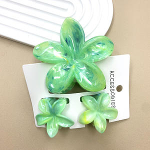 กิ๊บติดผมผู้หญิงสไตล์อินเทรนด์ ชุด <span class=keywords><strong>3</strong></span> ชิ้น ลายดอกไม้ วัสดุเรซิ่นและพลาสติก - Product Image 5