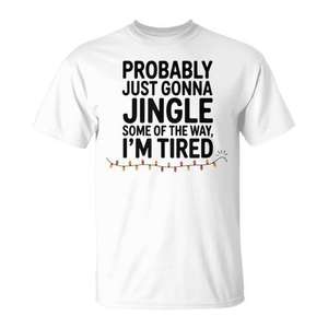 Probablemente solo me voy a cantar en voz alta, estoy cansado, camiseta - Product Image 3