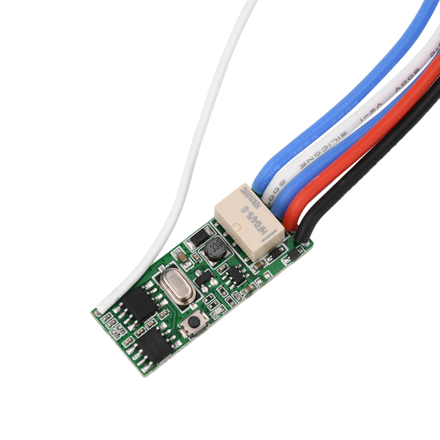 433MHz 1 Set DC3V-18V Mini Relay Wireless RF Remote Control Switch LED Lamp Controller Micro Receiver Transmitter