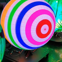 Écran de sphère de boule de LED d'intérieur créatif polychrome RVB P1.86 Signalisation et affichage numériques innovants