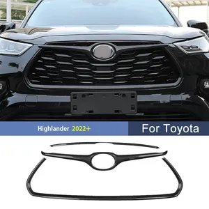 Cadre de calandre central de pare-chocs avant pour accessoires de style automobile 2022+ Garniture de capot 2020 2021 2022 2023 - Product Image 1