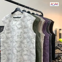 Tank Top Rajut Polos 100% Poliester Anti Kusut Bernapas Gaya Retro Amerika Batik Snowflake
