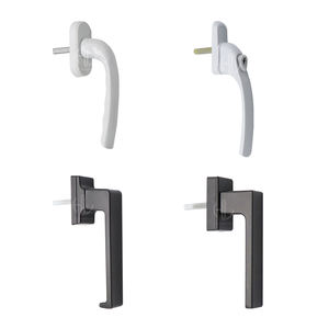 Poignée de verrouillage multipoints en aluminium pour fenêtre <span class=keywords><strong>à</strong></span> battant, idéale pour appartement, maison, bureau, salle de bain, hôtel, villa - Installation facile - Product Image 2