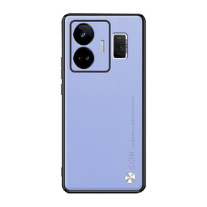 Étui de protection en cuir 5 couleurs, Coque antichoc Super fine pour Realme GT <span class=keywords><strong>Neo</strong></span> 5 Neo3 <span class=keywords><strong>GT2</strong></span> Pro Neo3 - Product Image 1