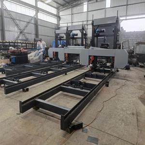 Portable High-Performance Diesel Horizontal High Efficiency Band Sawmill Wood Cutting Sawmill With 35HPLONCIN Gasoline Engine - Product Image 1