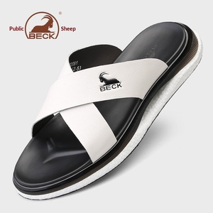 รองเท้าแตะผู้ชาย Gongyang แฟชั่นกลางแจ้ง พื้นยาง ระบายอากาศได้ดี กันลื่น สวมใส่สบาย จัดส่งแบบดรอปชิปปิ้ง - Product Image 1