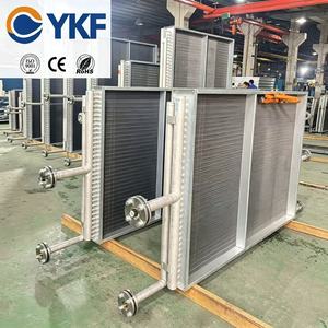 Vente directe d'usine, échangeur de chaleur en tube d'acier inoxydable industriel avec serpentin de condenseur à ailettes en aluminium - Product Image 3
