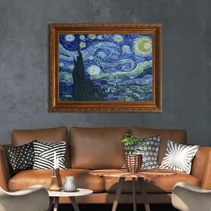 Dafen – peinture à l'huile Van Gogh Star Night Rhone, décoration de la maison, Reproduction peinte à la main