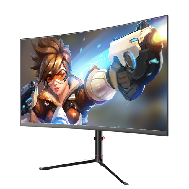 L-G IPS Panel 144Hz 180Hz Gaming Monitor 2K Curved LCD Display 27 Inch PC Monitor with HDR Speakers
