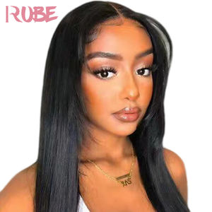 <span class=keywords><strong>Boutique</strong></span> de gros en Chine Perruque en dentelle T Part Perruques en cheveux humains bruts brésiliens Perruques en cheveux humains pré-plumés Partie centrale pour femmes noires - Product Image 1