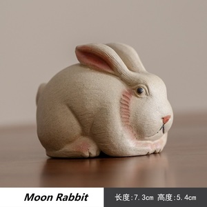 MSH ingegnosità e artigianato sono vivaci e vividi ornamenti di coniglio della fortuna - Product Image 5