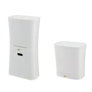 Bote de <span class=keywords><strong>basura</strong></span> de plástico para oficina, Logo impreso personalizado de buena calidad, venta al por mayor - Product Image 1