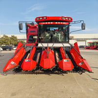 Moissonneuse-batteuse de maïs 5 rangées avec collecteur d'ensilage
