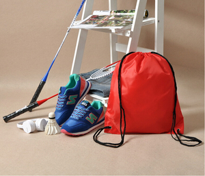 Custom Made Logo Waterproof Lady <b>Drawstring</b> <b>Backpack</b> Chain Strap 23L Capacity Black 210D Polyester Beach Theme Allright Brand - Product Image 6