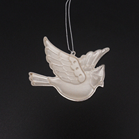 Günstige Fabrikpreise Moderne Langlebige Weihnachtsbaum-Dekorationen Kleine Metall-Vogel-Ornamente